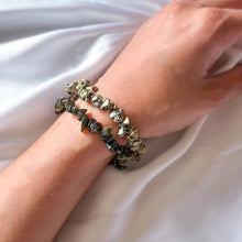 Charger l'image dans la galerie, 'Namaka' Bracelet - Jaspe Dalmatien