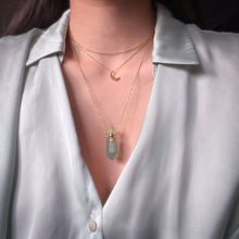 Charger l'image dans la galerie, 'Sybille' collier fiole - Fluorite Verte