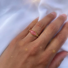 Charger l'image dans la galerie, 'Rhéia' bague - Rhodochrosite