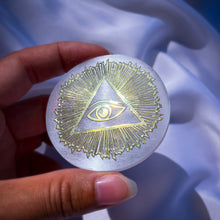 Charger l'image dans la galerie, Disques Géométrie et Symboles Sacrés - Sélénite