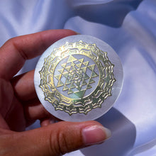 Charger l'image dans la galerie, Disques Géométrie et Symboles Sacrés - Sélénite