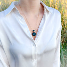 Charger l'image dans la galerie, 'Terra' collier fiole - Agate Indienne