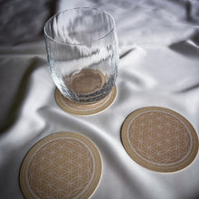 Charger l'image dans la galerie, Lot de dessous de verre - Fleur de vie