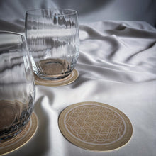 Charger l'image dans la galerie, Lot de dessous de verre - Fleur de vie