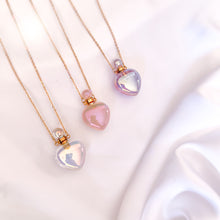 Charger l'image dans la galerie, 'Aurora' sautoir fiole - Quartz Rose Angel Aura