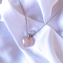 Charger l'image dans la galerie, 'Aurora' sautoir fiole - Quartz Rose Angel Aura