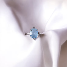 Charger l'image dans la galerie, 'Cassiopée' bague - Aigue Marine