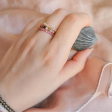 Charger l'image dans la galerie, 'Théia' bague - Tourmaline Melon d'eau