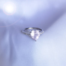 Charger l'image dans la galerie, 'Anahata' bague - Quartz Rose