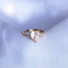 Charger l'image dans la galerie, 'Anahata' bague - Quartz Rose