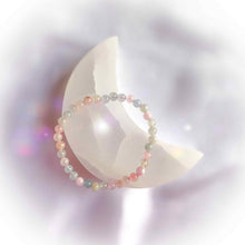 Charger l'image dans la galerie, 'Ariel' bracelet enfant - Morganite & Aigue Marine