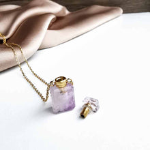 Charger l'image dans la galerie, 'Jouvy' collier fiole - Améthyste