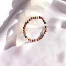 Charger l'image dans la galerie, 'Ariel' bracelet enfant - Jaspe Océan
