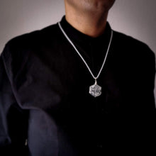 Charger l'image dans la galerie, 'Salomon' collier homme - Jaspe Gris