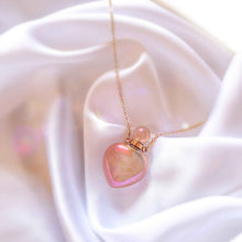 Charger l'image dans la galerie, 'Aurora' sautoir fiole - Quartz Rose Angel Aura