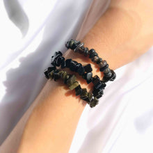 Charger l'image dans la galerie, 'Namaka' Bracelet - 2 Obsidiennes