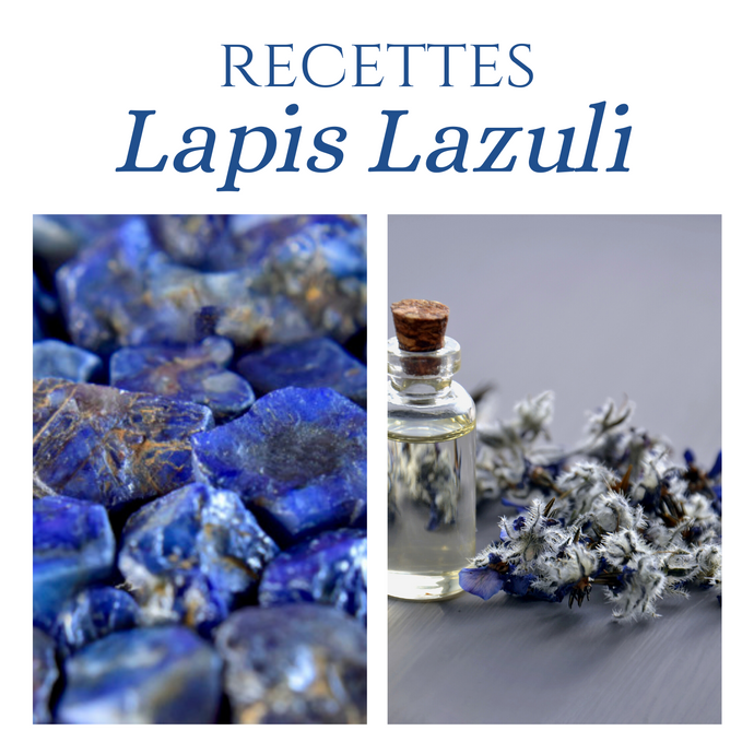 RECETTES - Roll-on & Spray Lapis Lazuli
