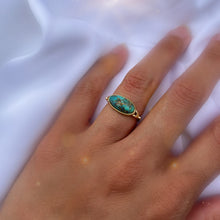 Lade das Bild in den Galerie-Viewer, &#39;Rhéia&#39; bague - Turquoise
