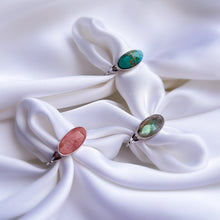 Lade das Bild in den Galerie-Viewer, &#39;Rhéia&#39; bague - Turquoise
