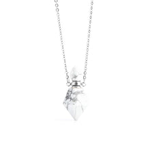 Lade das Bild in den Galerie-Viewer, &#39;Oya&#39; collier fiole - Howlite
