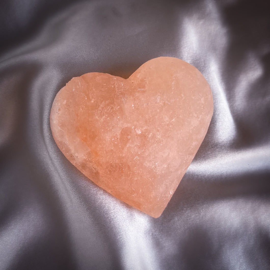 Savon Cœur - Cristal de sel rose de l'Himalaya