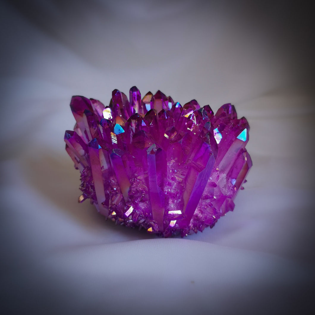 Druse - Cristal de Roche Purple Aura