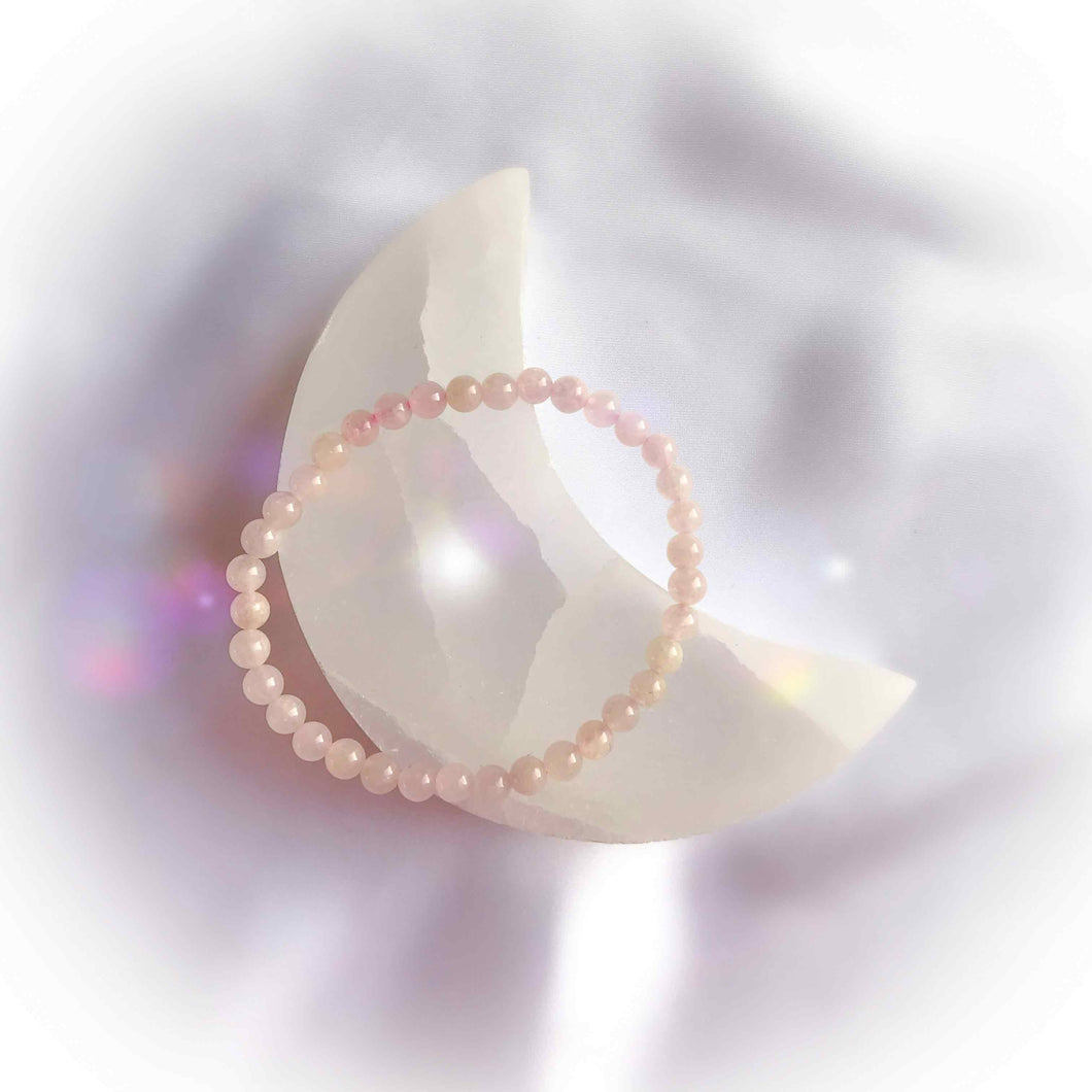 'Ariel' bracelet enfant - Quartz Rose